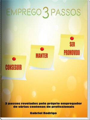 cover image of Emprego 3 Passos